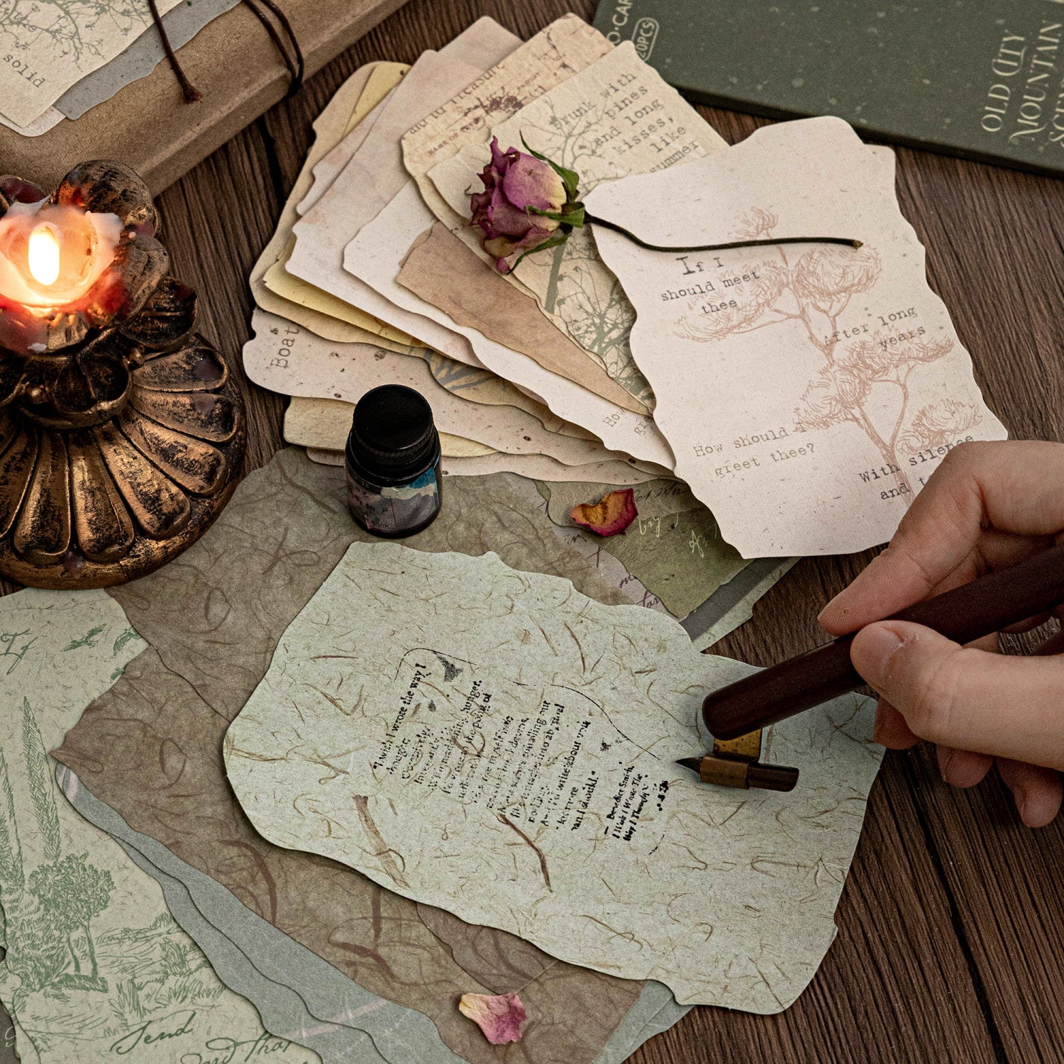 Artist's Notes Scrapbooking Paper