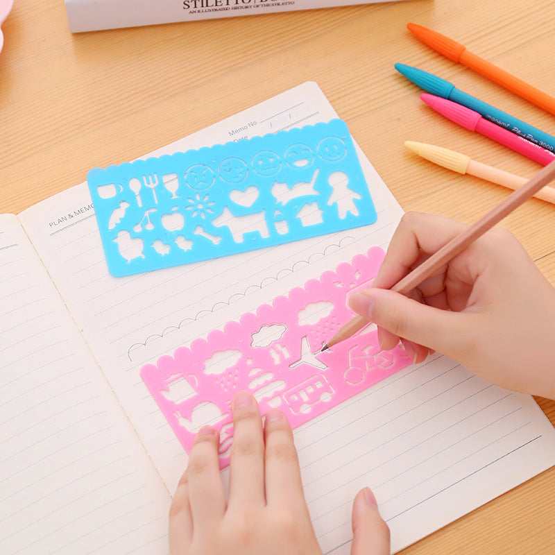 Bullet Journal Circular Pattern Ruler Set