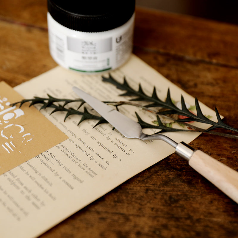 Oil painting scraper & Acryic Modeling Paste