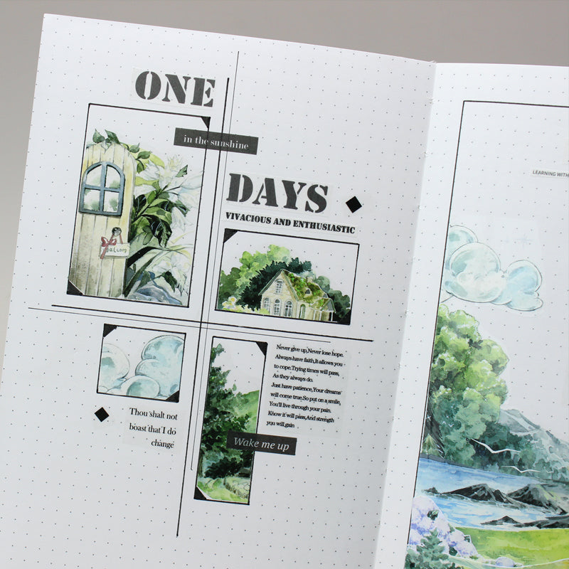 Forest Rainbow Smile Tape (70cm*150cm)