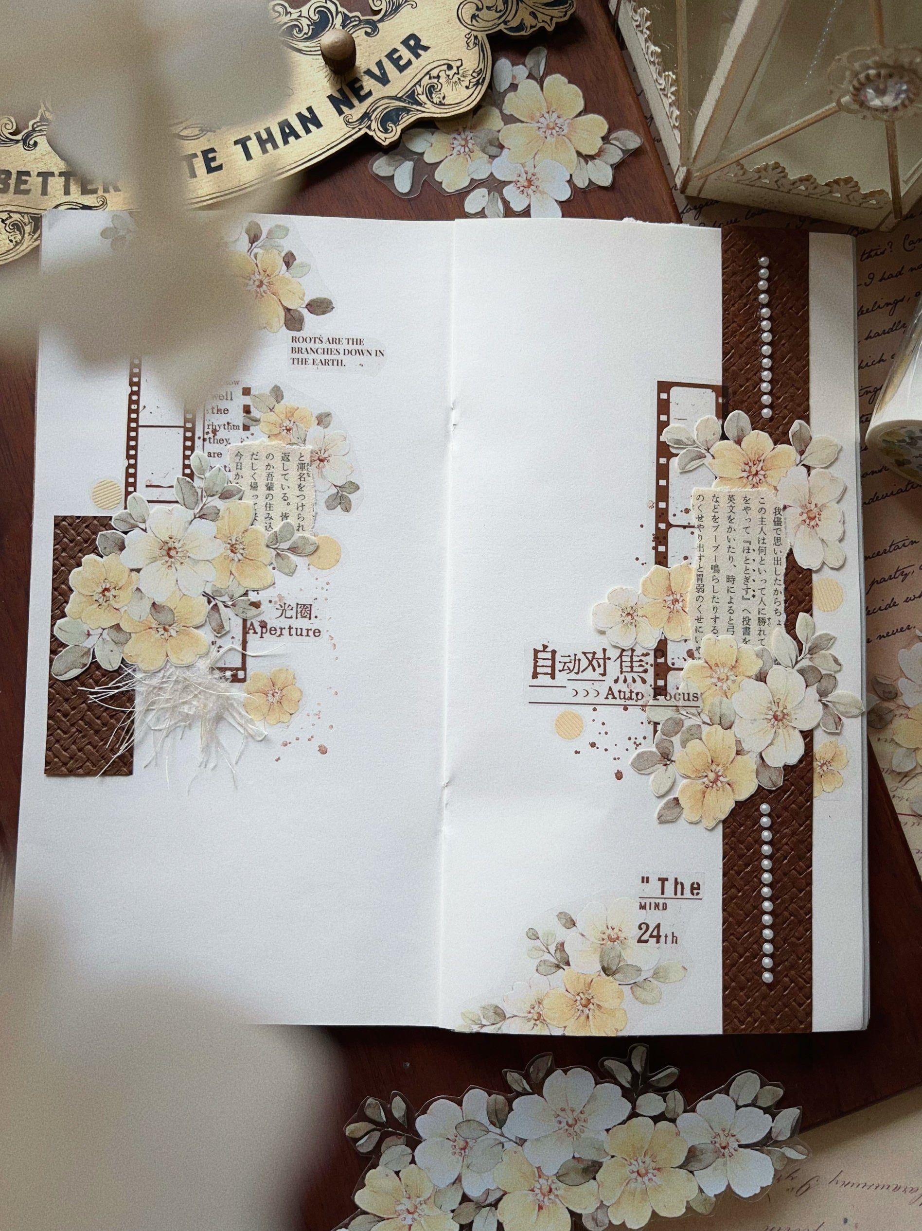 Small Yellow Flower Tape (5.5cm*120cm)