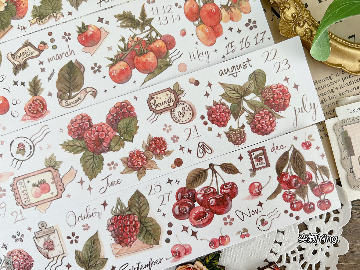 Strawberry PET Tape (5cm*100cm)