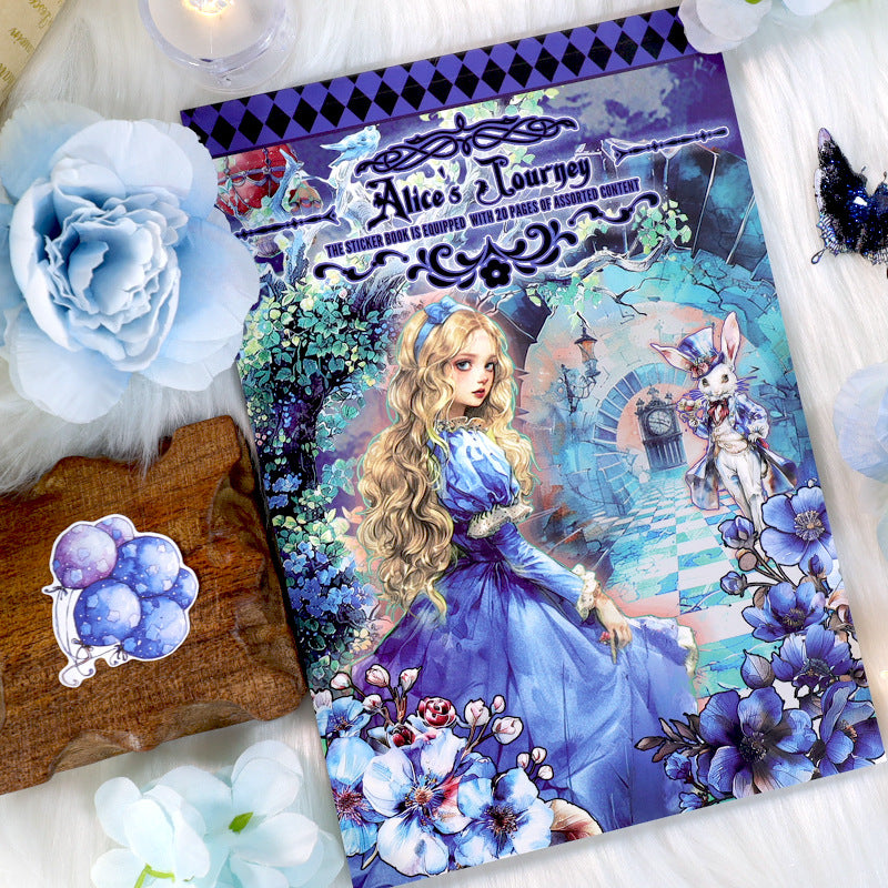 Vintage Sticker Book Vol.9 - Alice's Journey