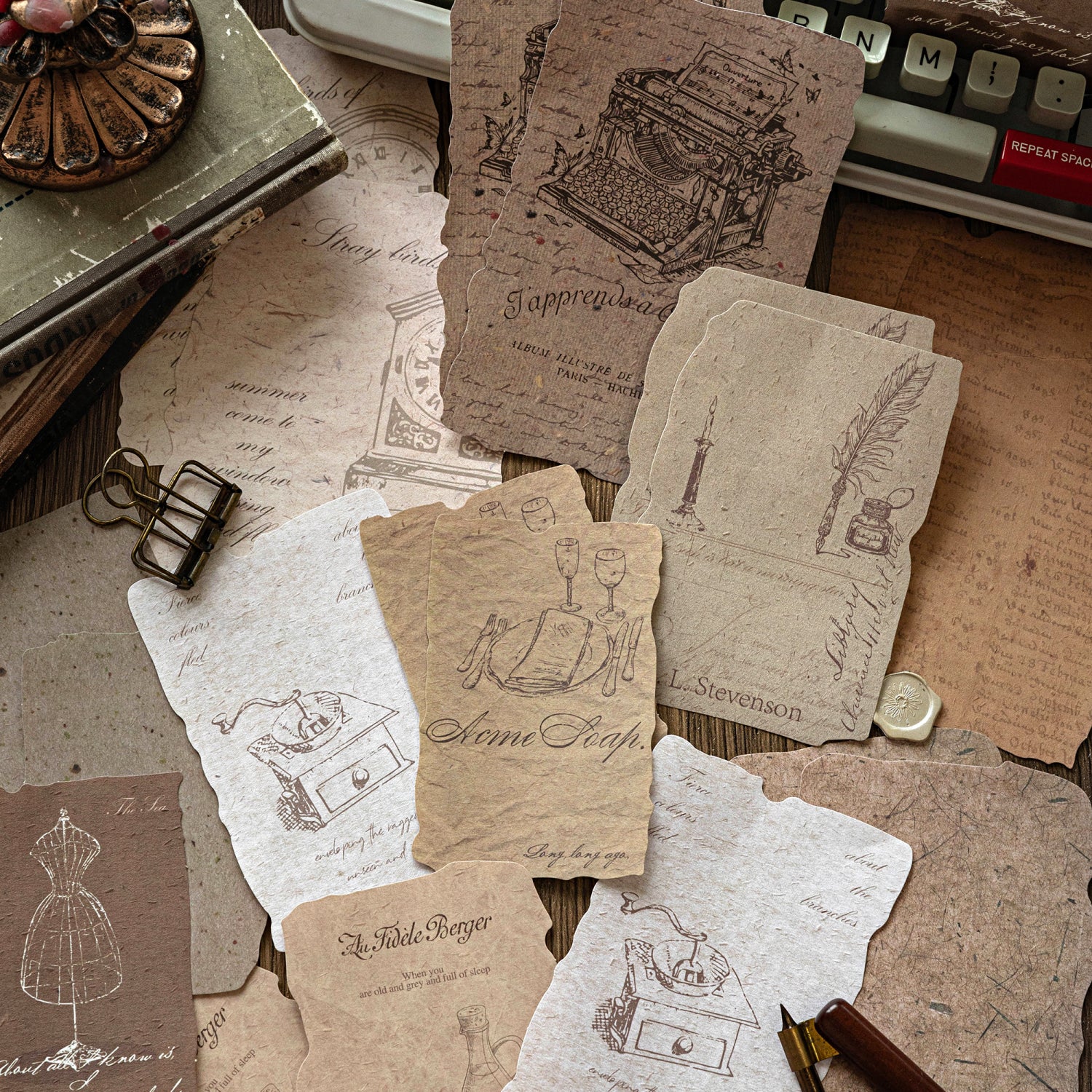 Artist's Notes Scrapbooking Paper