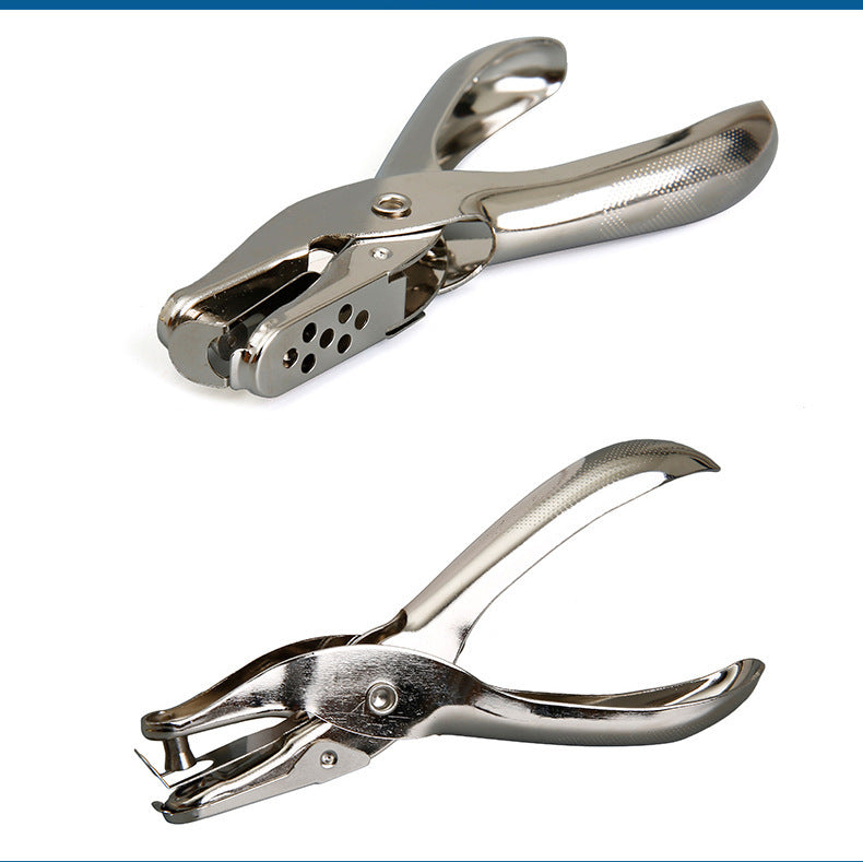 Hand Held Hole Punching Plier
