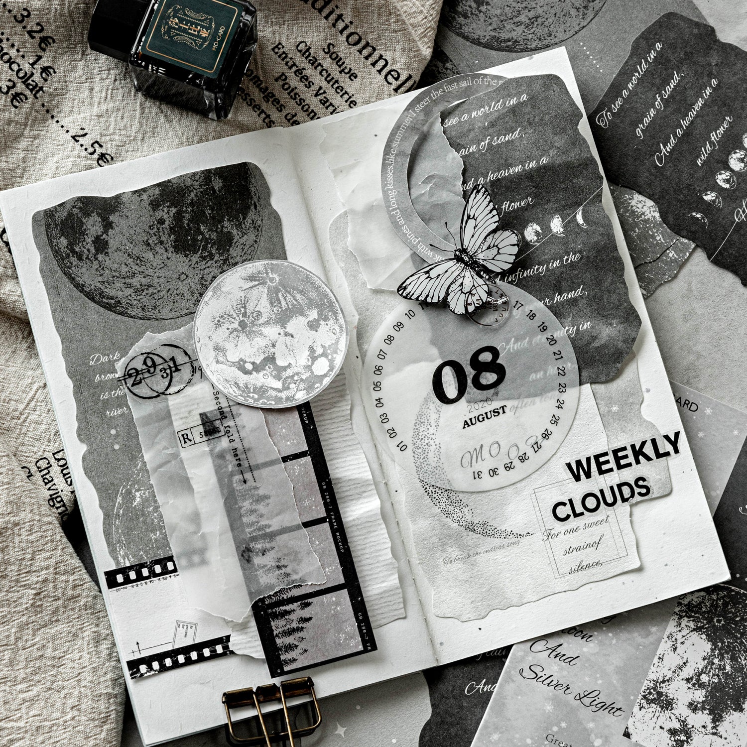 Artist's Notes Scrapbooking Paper