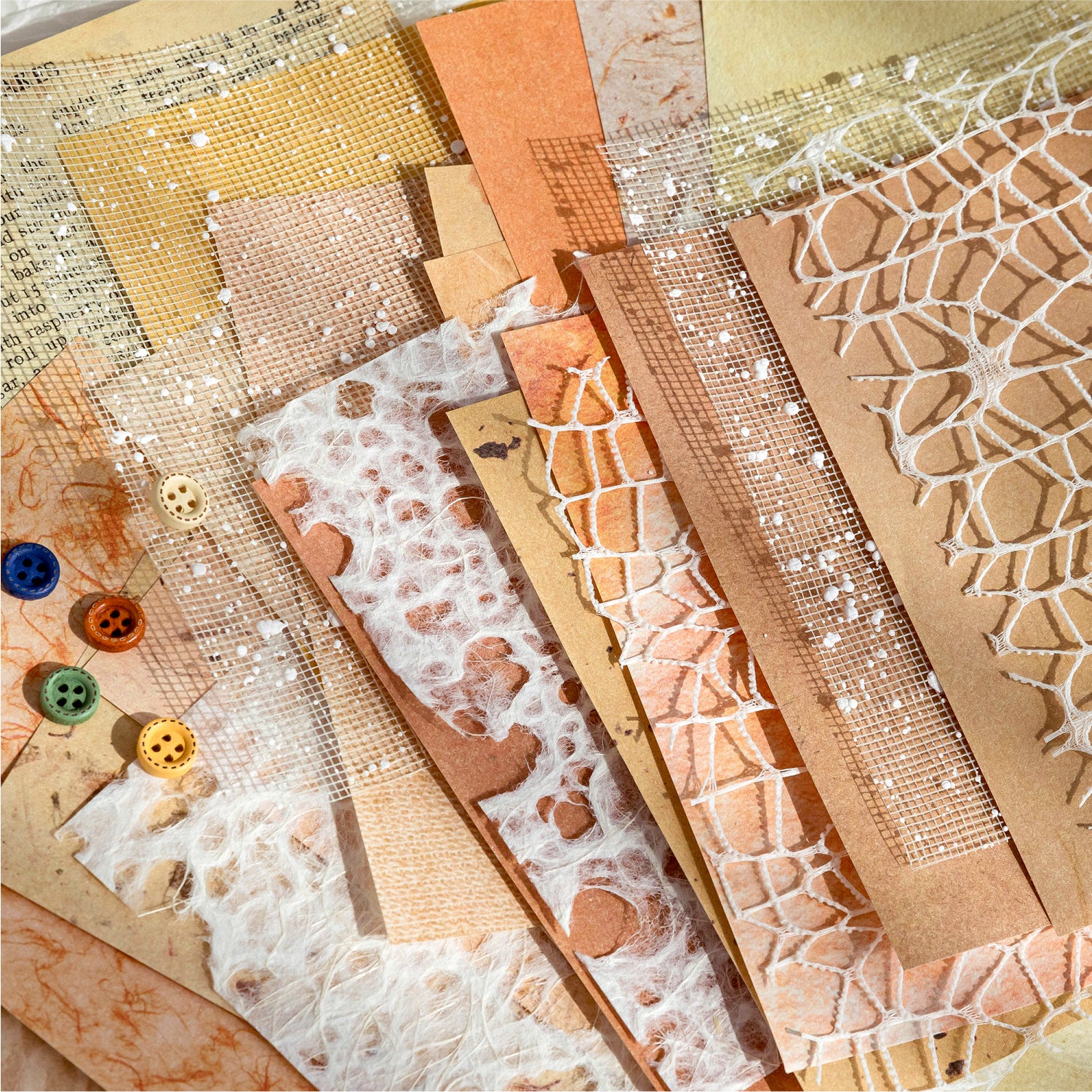 Mixed Media Material Paper