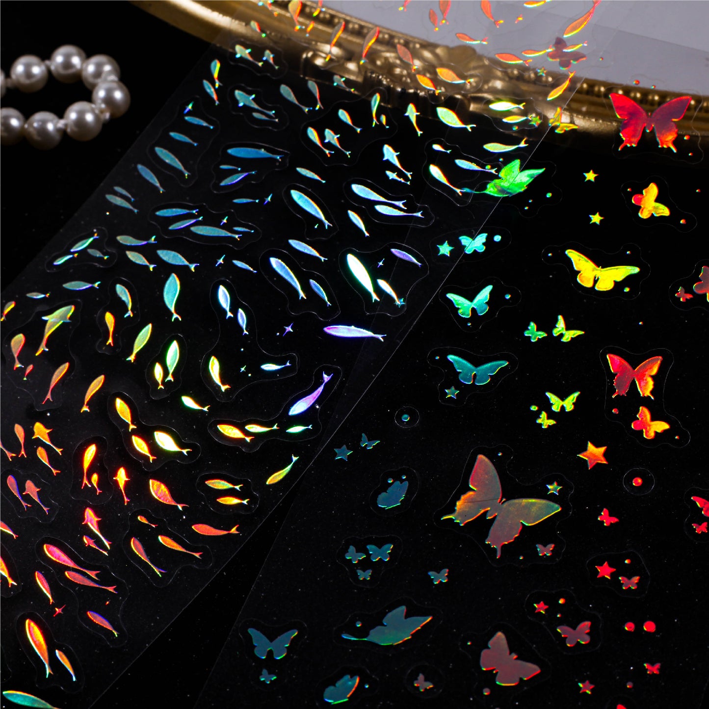 Star Series Pre-cut Hot Stamping Stickers