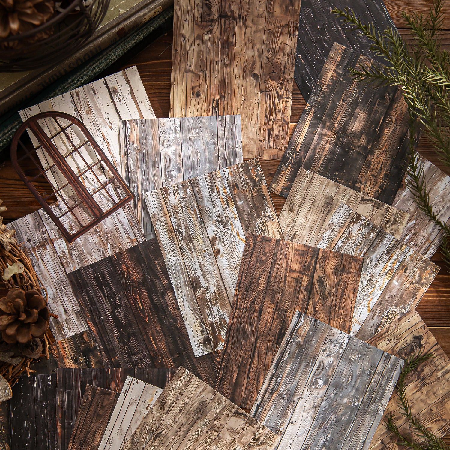 Natural Landscape Series Scrapbook Paper