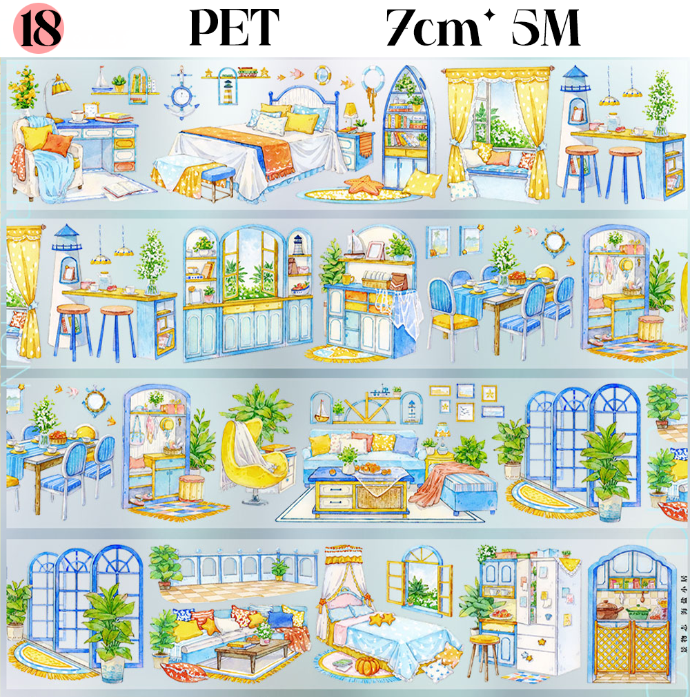 【ZERO】Indoor Scenery Landscape Tape