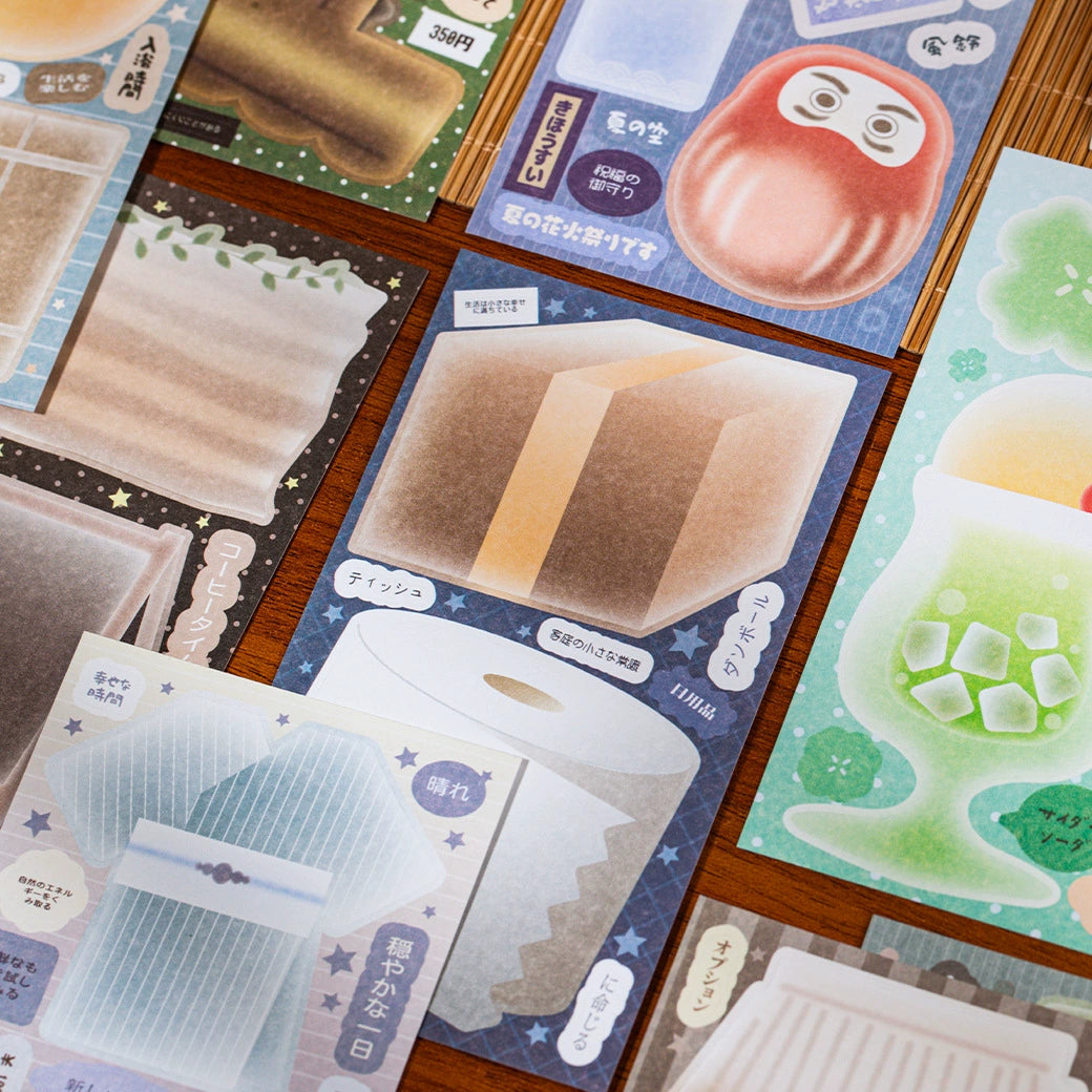 Daily Impressions Paper Sticker Book