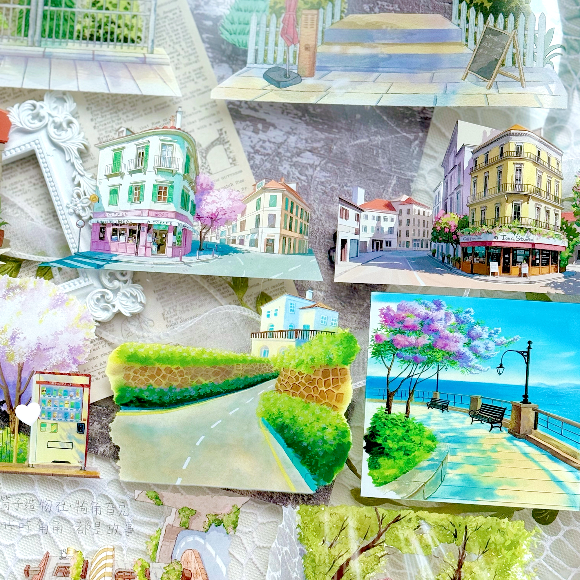 【TONG Studio】Countryside/City Landscaping Tape (8 Style)