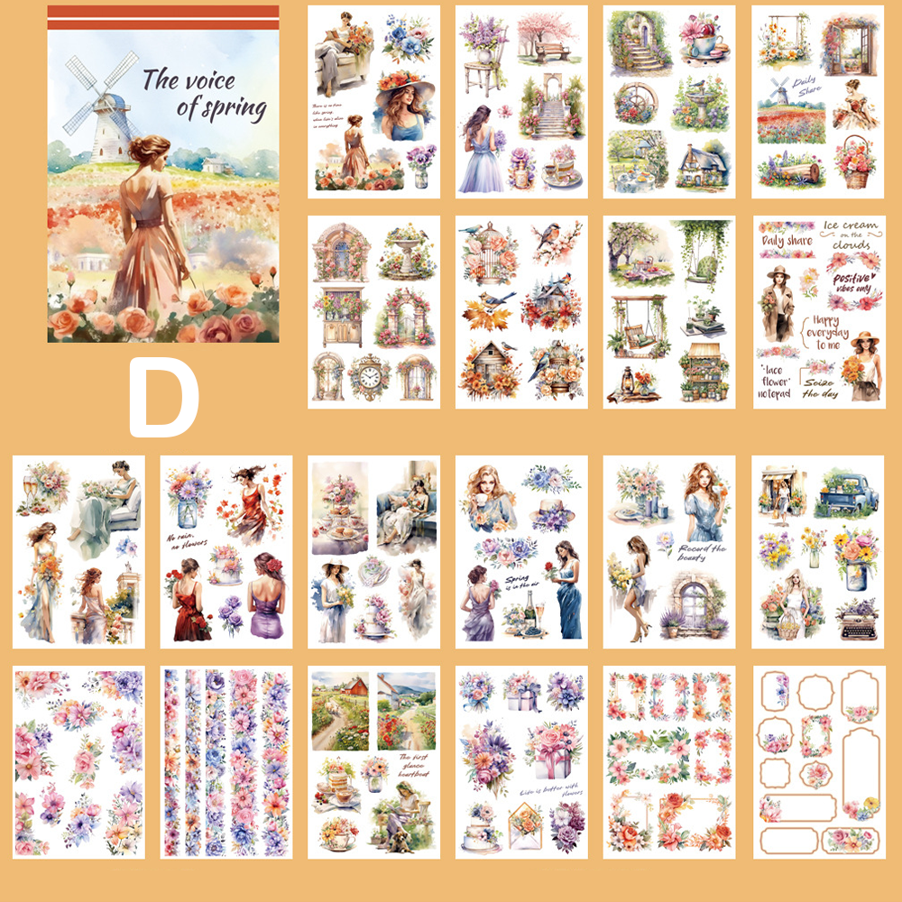 Vintage Sticker Book Vol.5