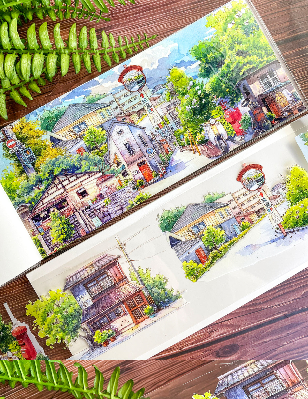 【NEW Studio】 Summer Town Tape (7cm* 125cm)