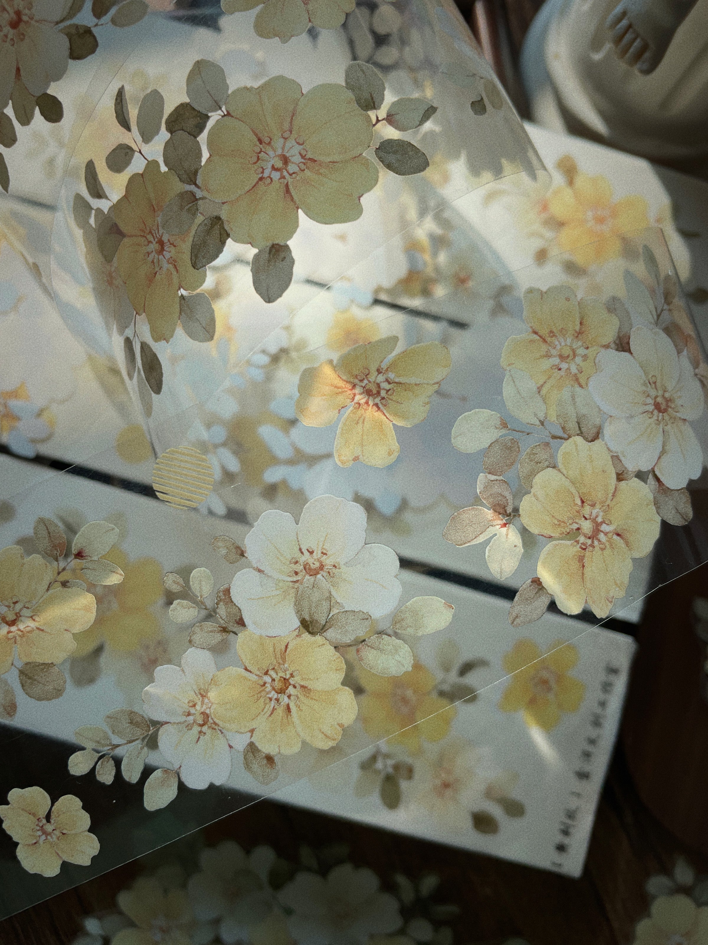 Small Yellow Flower Tape (5.5cm*120cm)