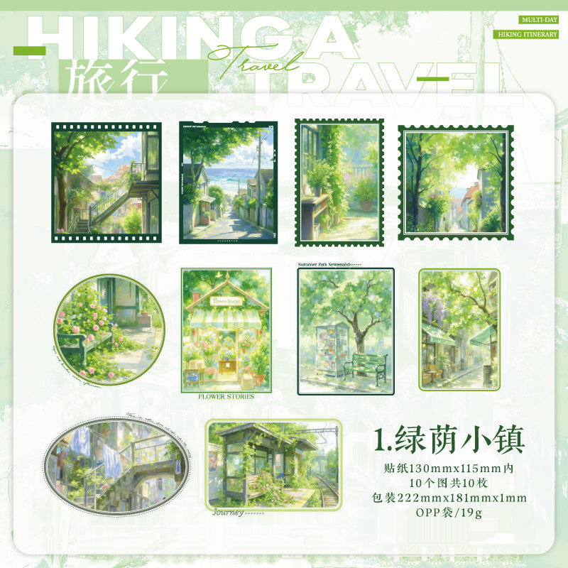 Hiking Trip PET Sticker