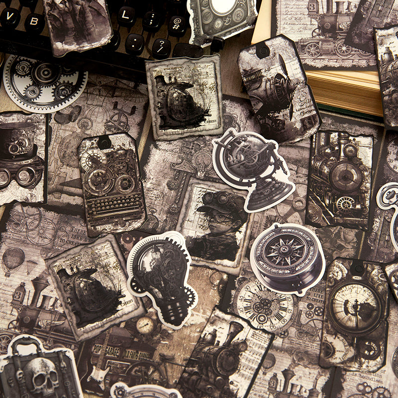 Game of the Times Vintage Scrapbooking Paper and Sticker