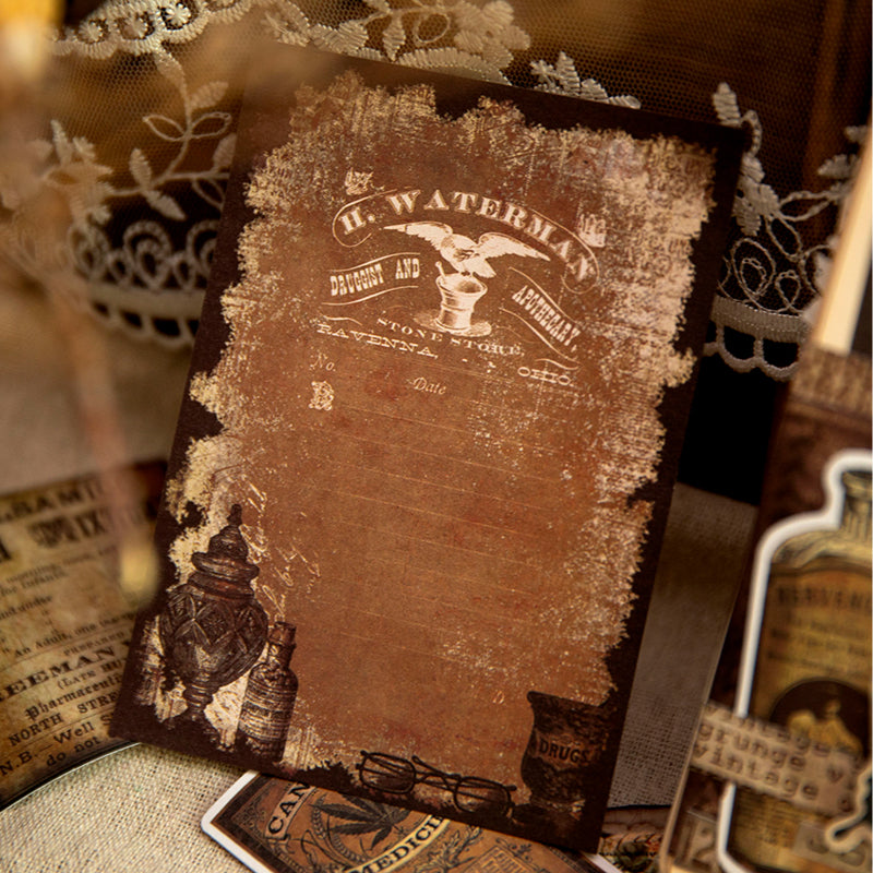 Game of the Times Vintage Scrapbooking Paper and Sticker for journaling and scrapbooking
