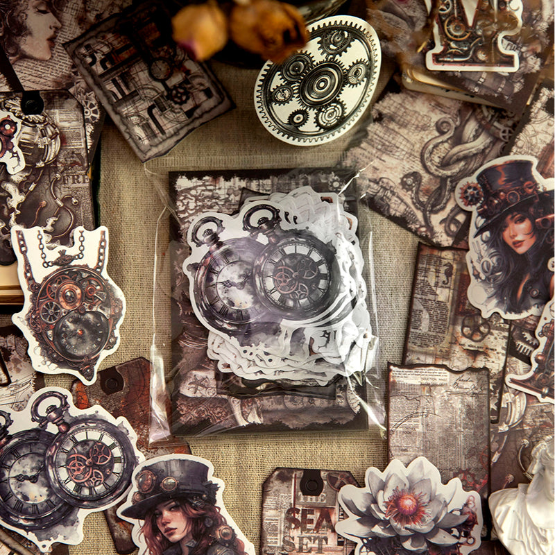 Game of the Times Vintage Scrapbooking Paper and Sticker for journaling and scrapbooking