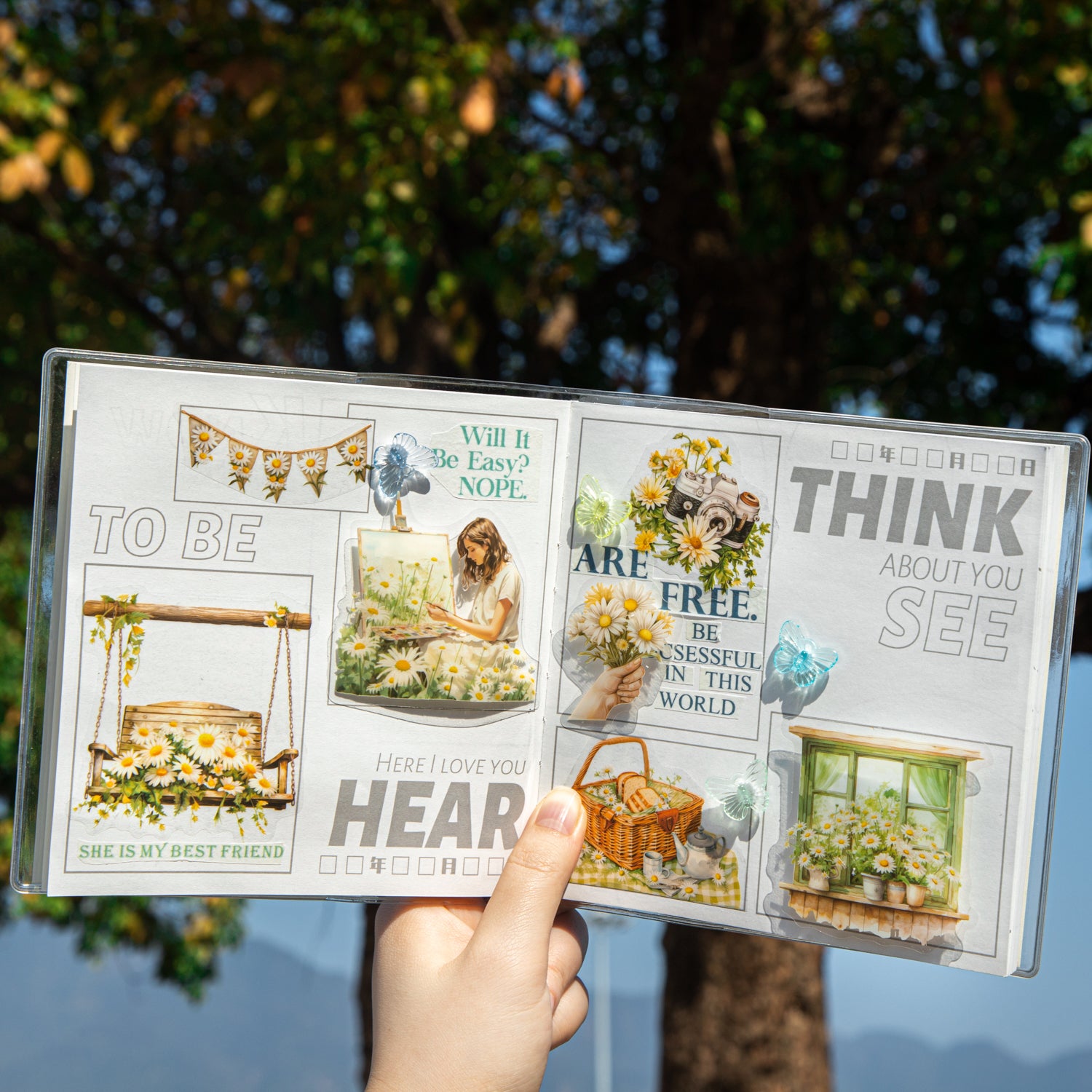 Planta Spring PET Sticker