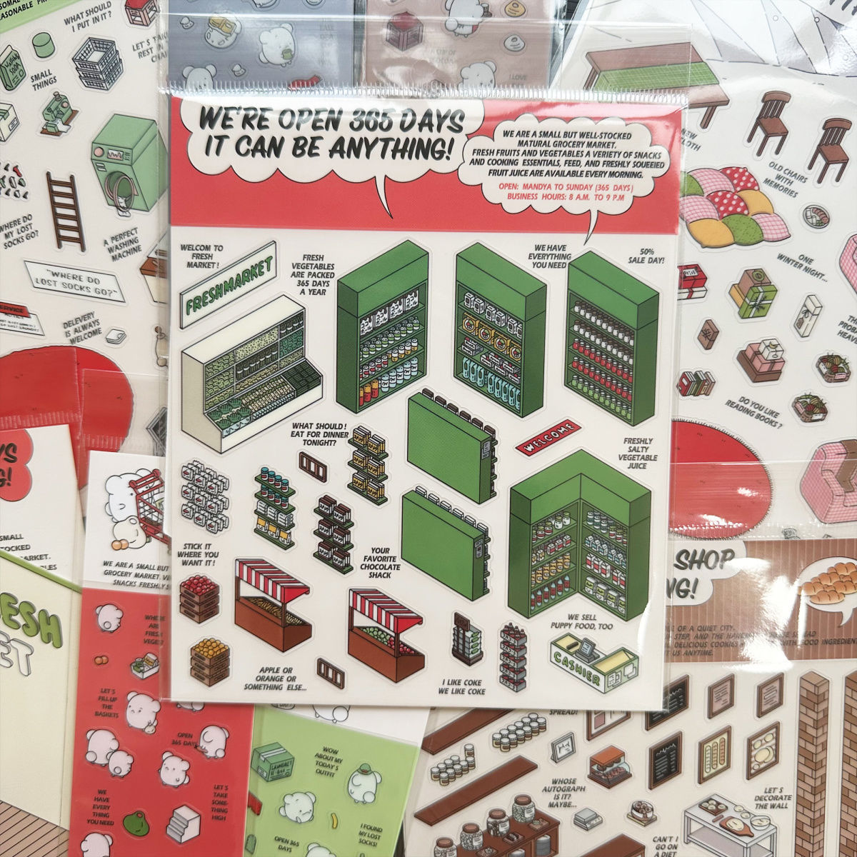 Small Room Landscaping Stickers