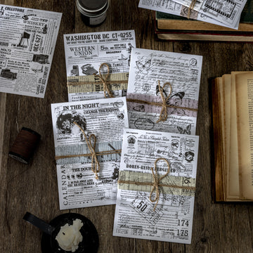 The Books in the Pavilion Washi Sticker