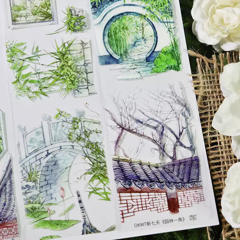 OKTM Suzhou Gardens PET Tape (6cm* 100cm)