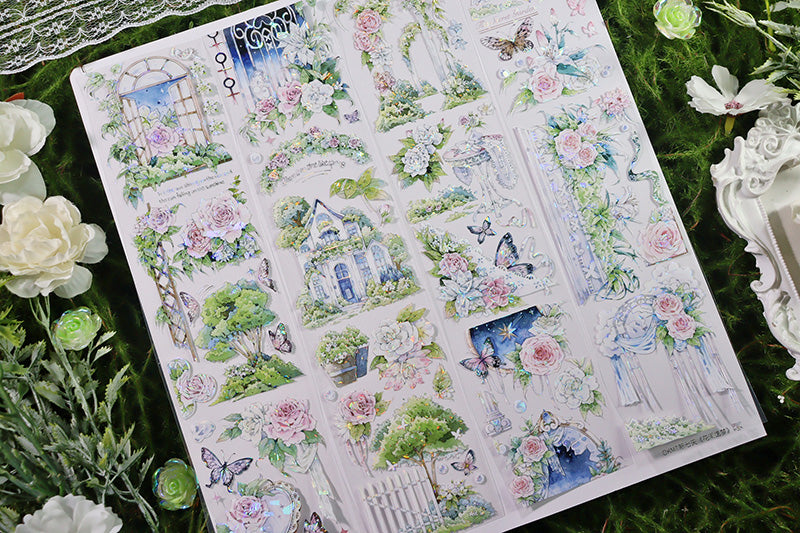 OKTM  Dreams Among Flowers PET Tape (6cm*100cm)