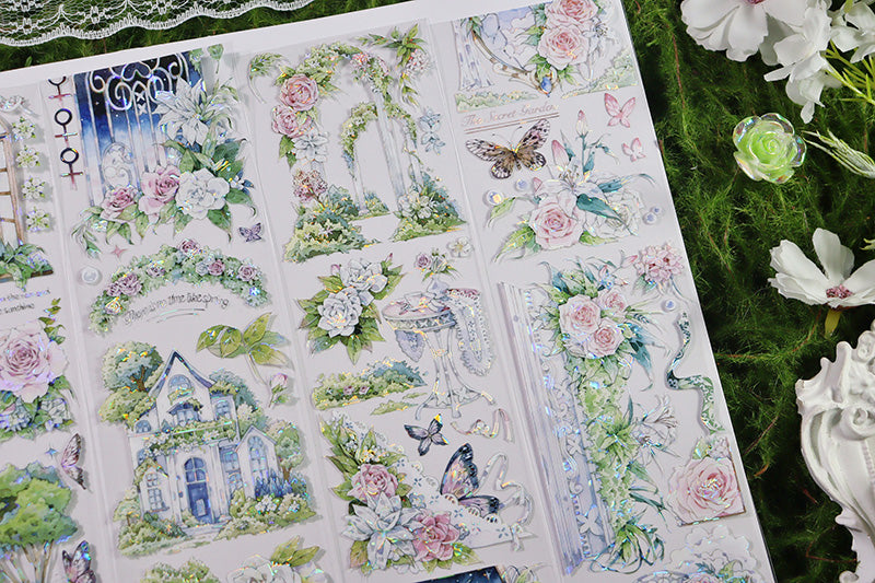 OKTM  Dreams Among Flowers PET Tape (6cm*100cm)