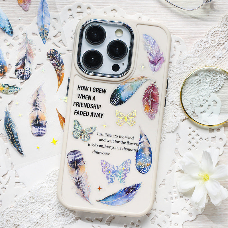 Inspirational wandering Pre-cut PET Sticker