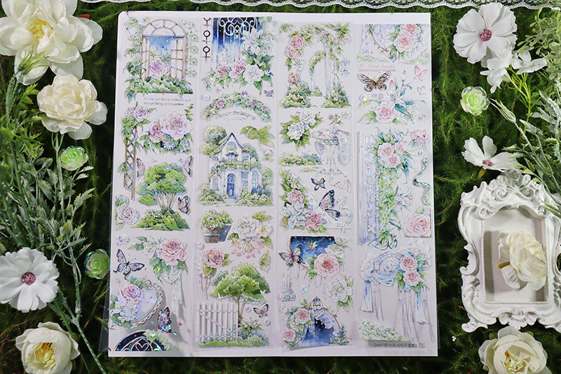 OKTM  Dreams Among Flowers PET Tape (6cm*100cm)