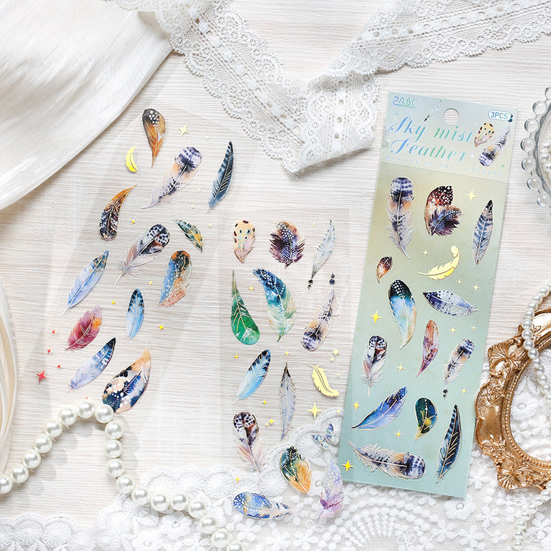 Inspirational wandering Pre-cut PET Sticker