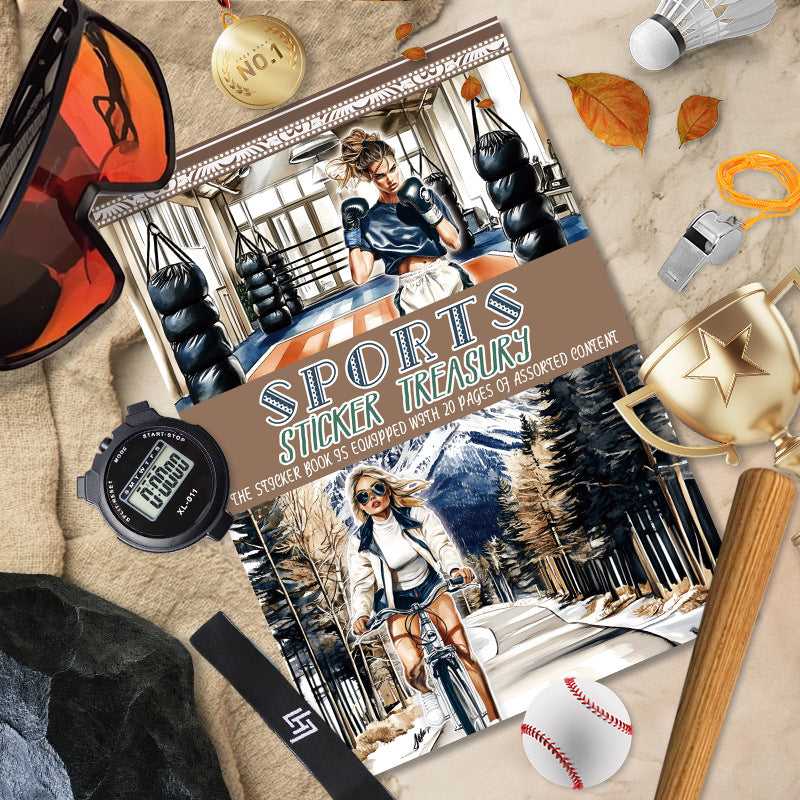 Vintage Sticker Book Vol.14 - Sports Sticker Treasury