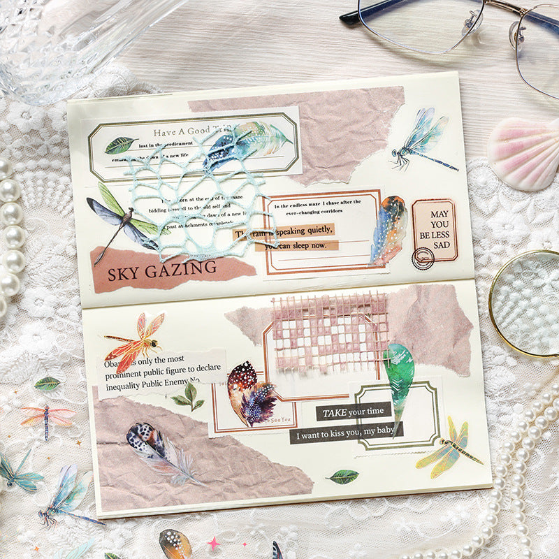 Inspirational wandering Pre-cut PET Sticker