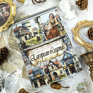 Vintage Sticker Book Vol.14 - Europe Legends