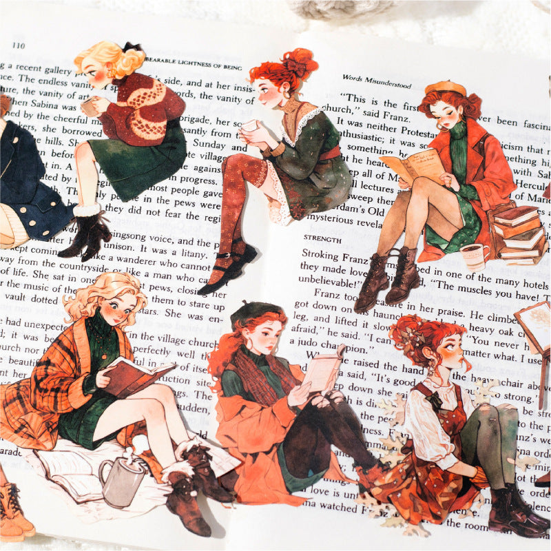 Lazy Season Character PET Stickers