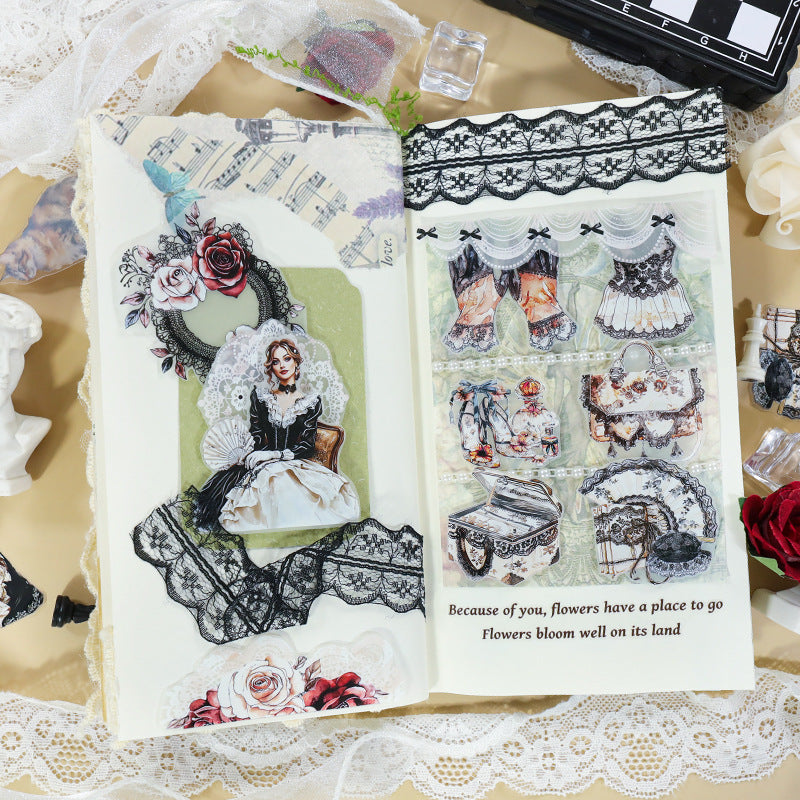 Pre-cut PET & Washi Tape Set ( 10 Styles)