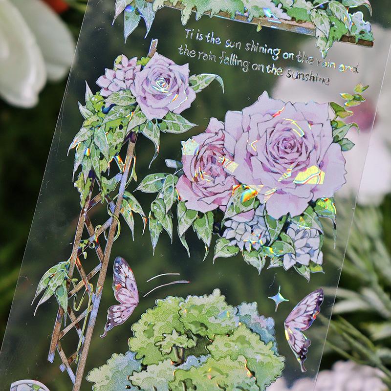 OKTM  Dreams Among Flowers PET Tape (6cm*100cm)