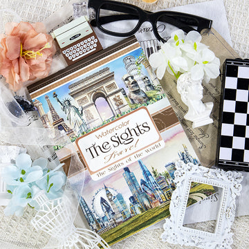 Vintage Sticker Book Vol.14 - The Sights of the World