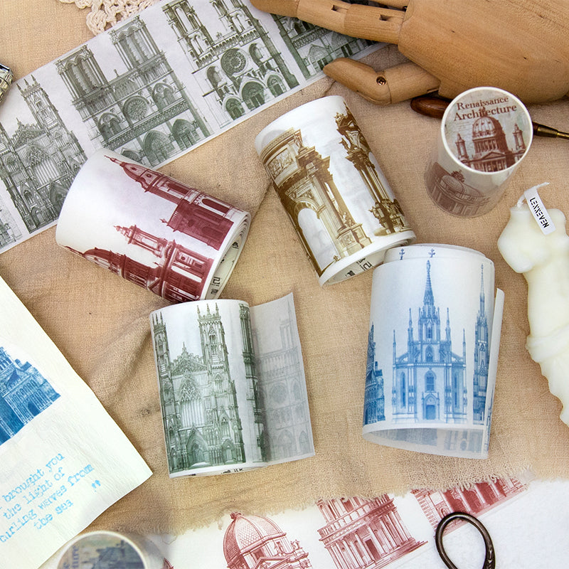 Court Architect Series coated paper Washi tape