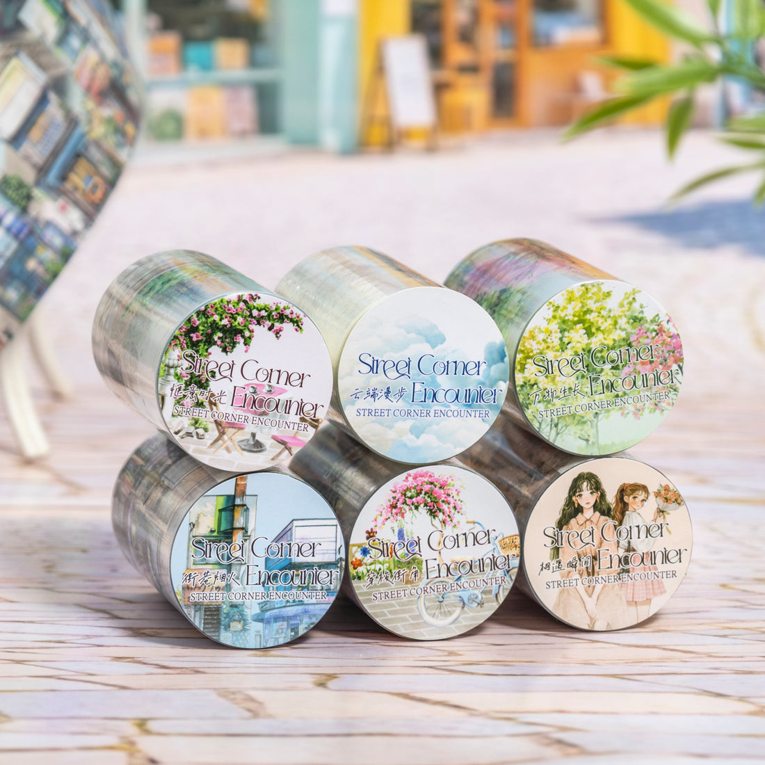 Corner Encounter PET Tape