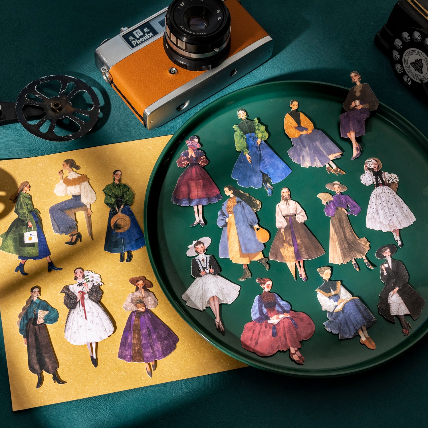 Vintage Fashion Stickers