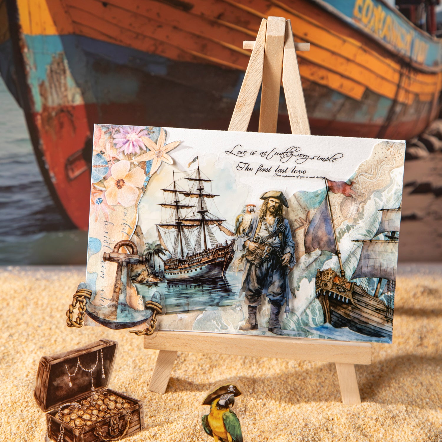 Maritime Travel PET Sticker