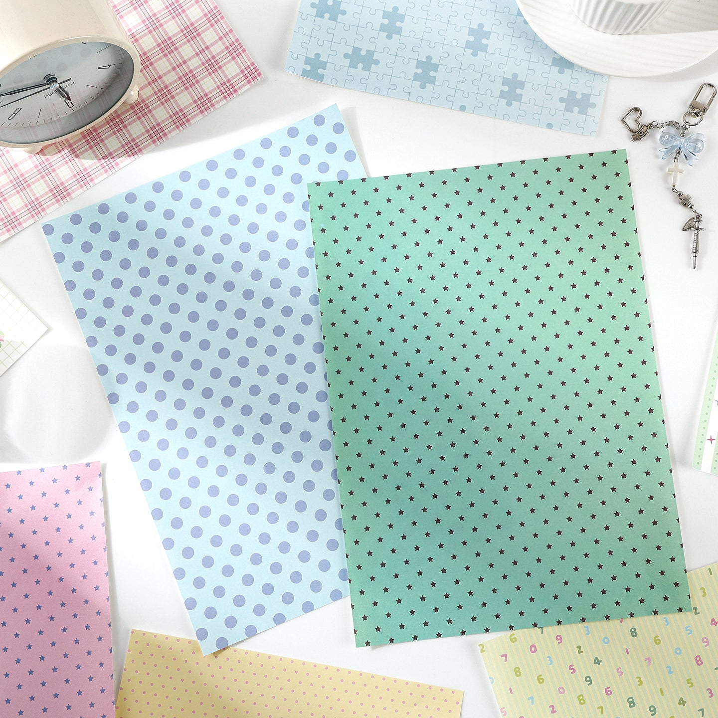 Secrets Among Papers Scrapbooking Paper Book