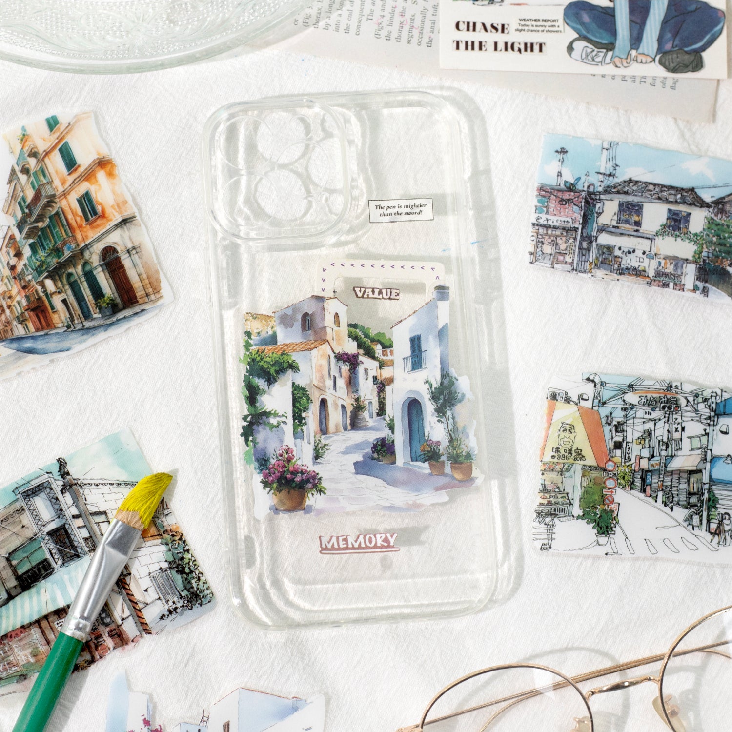 Nordic Landscape PET Sticker