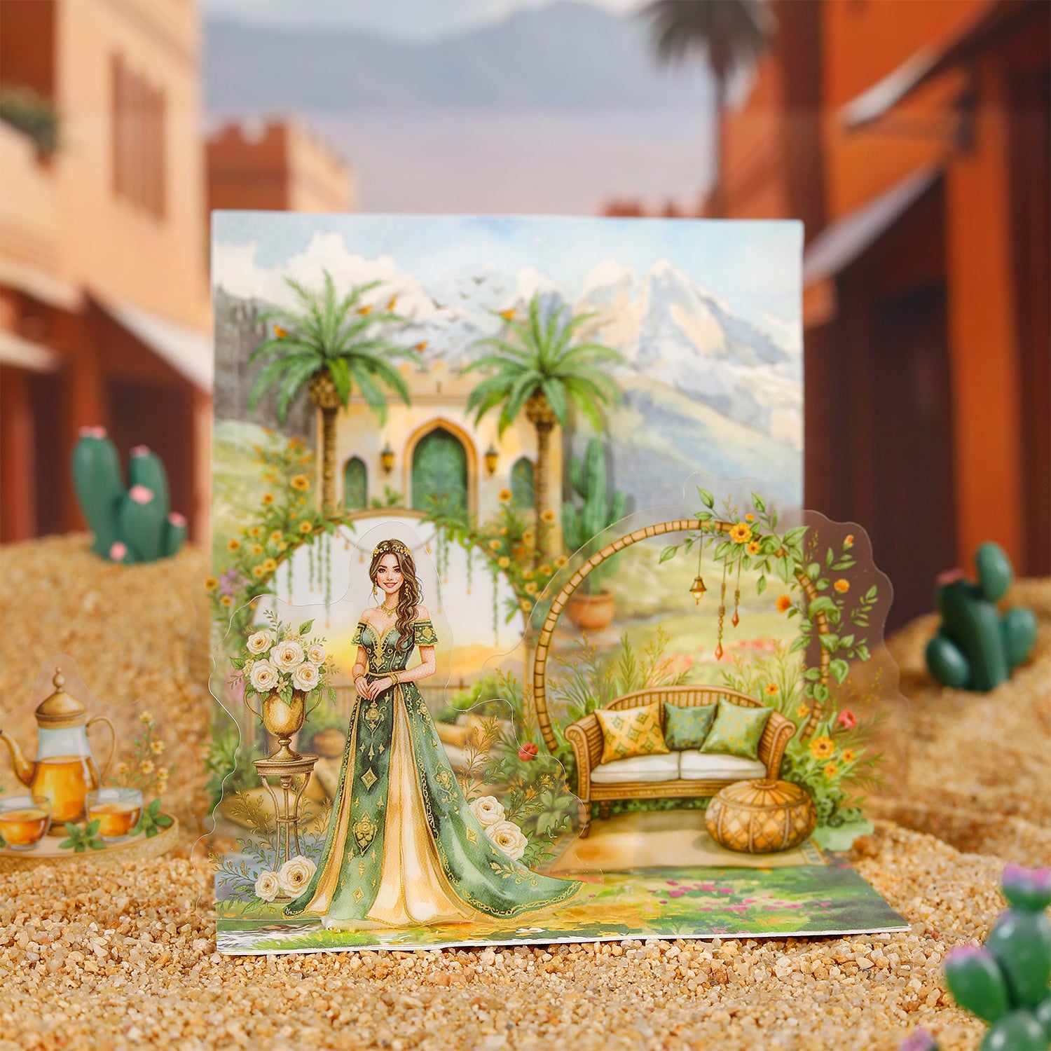 Journey to a Foreign Land PET Sticker