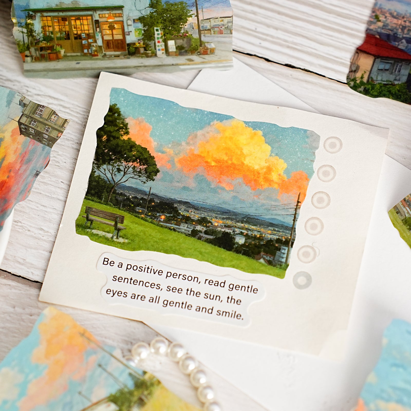 The Remains of the Day series PET Sticker