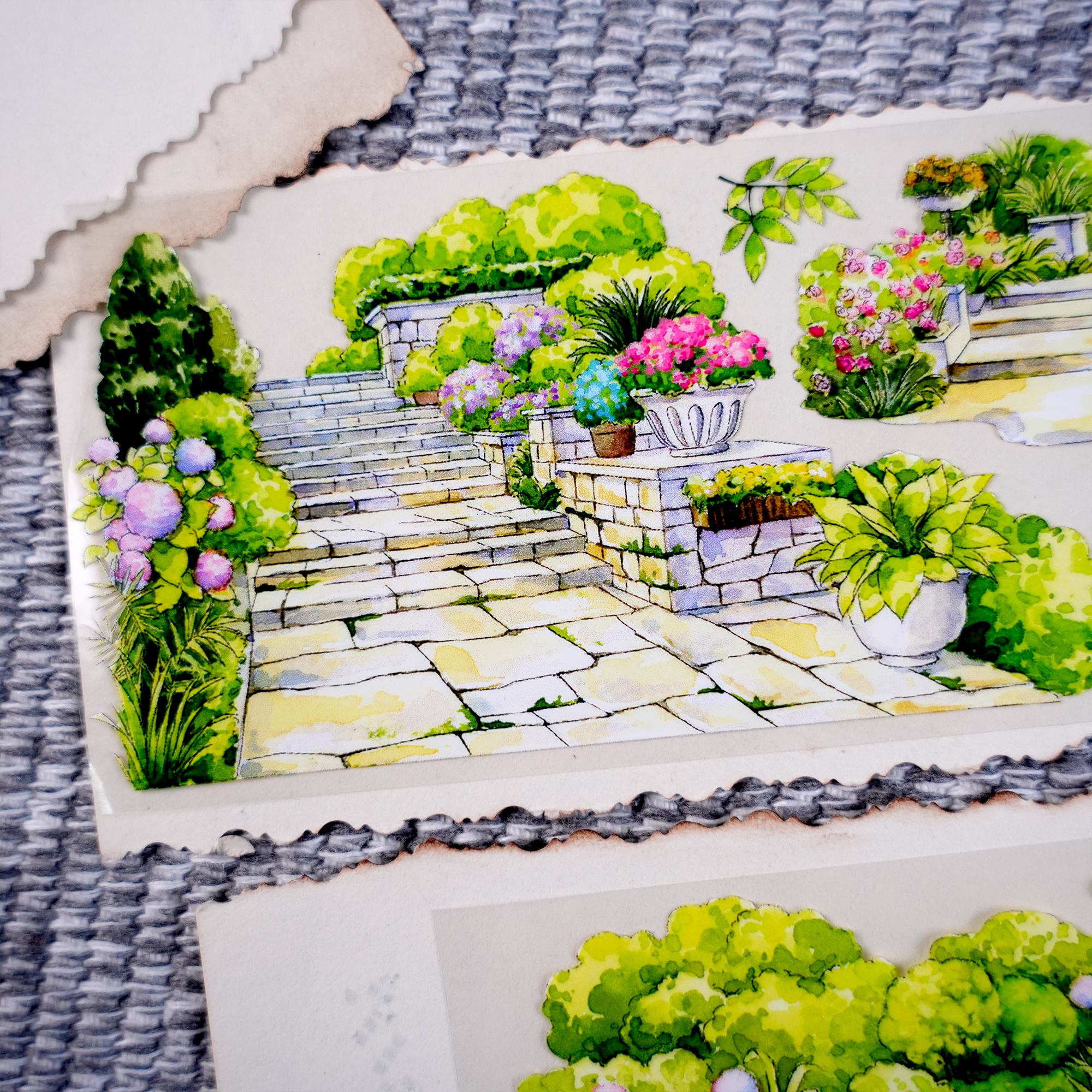 【BOBOYU】Park Trail Landscaping Tape