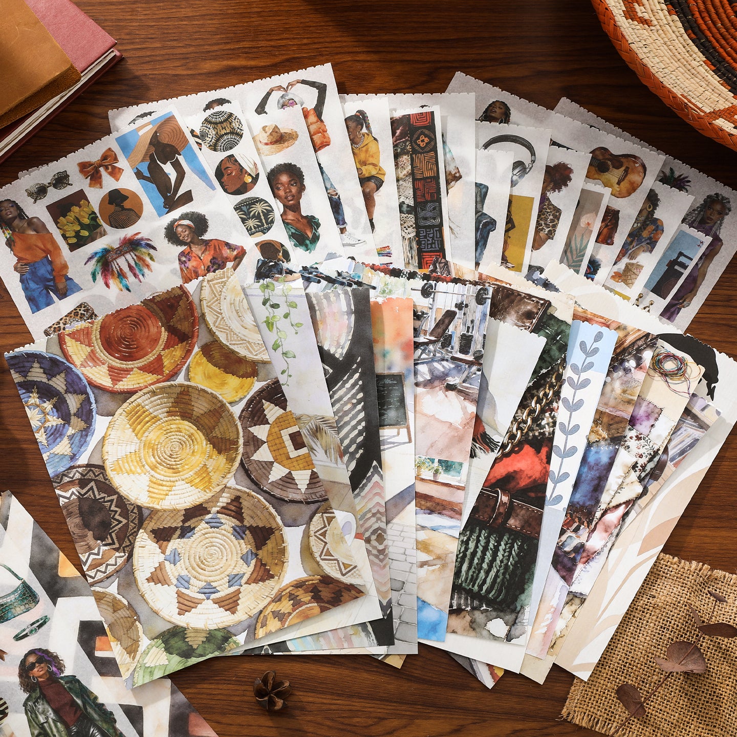 Black Girl Sticker Book