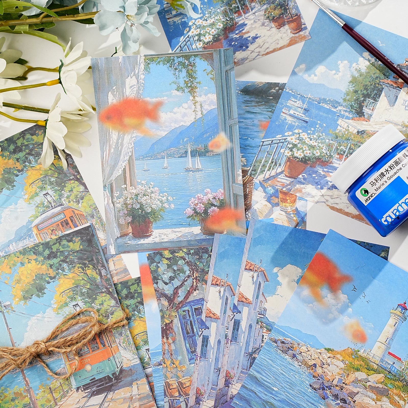 Freeze Moment series Scrapbooking Paper